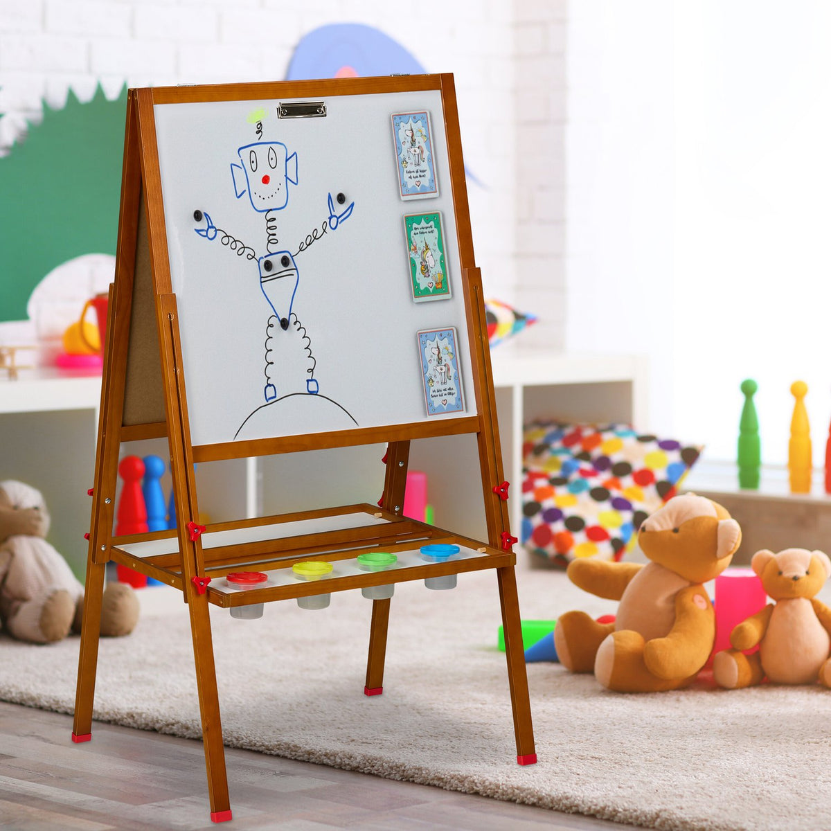 Standing children's easel 3 in 1