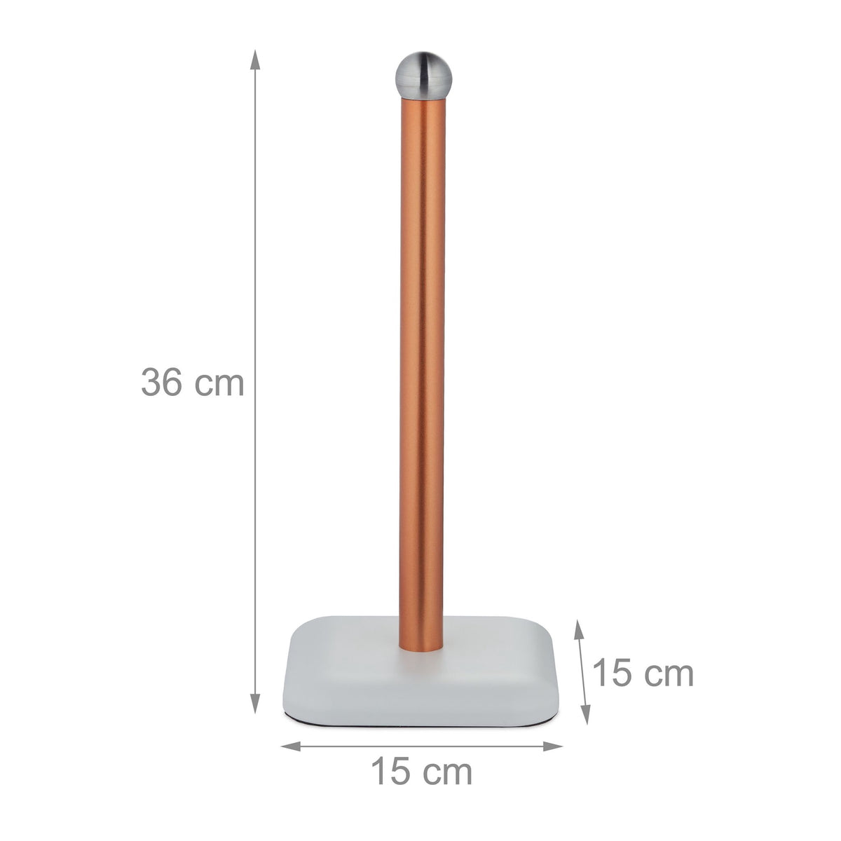 Standing holder for household paper