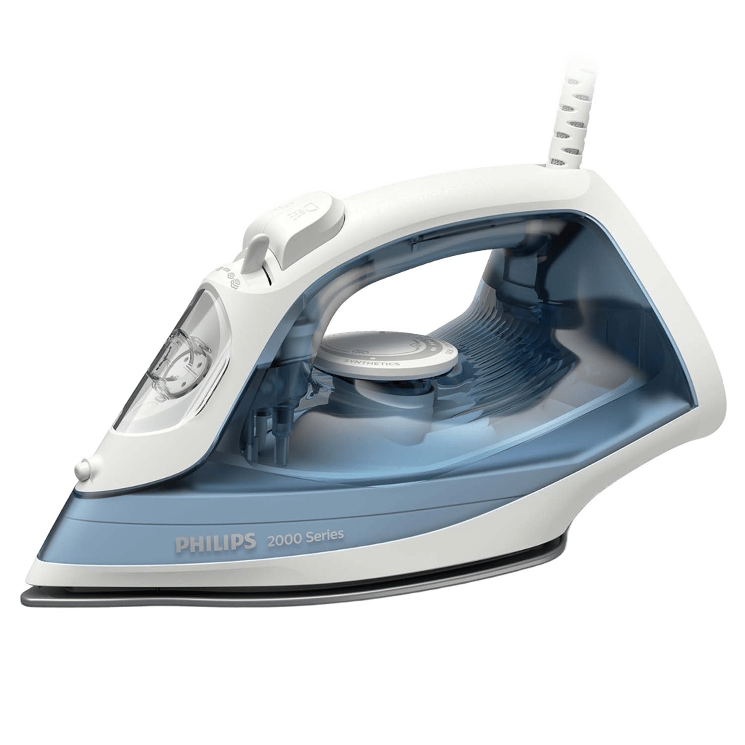 Steam Iron, Non-Stick Soleplate, 25g/min Steam Output