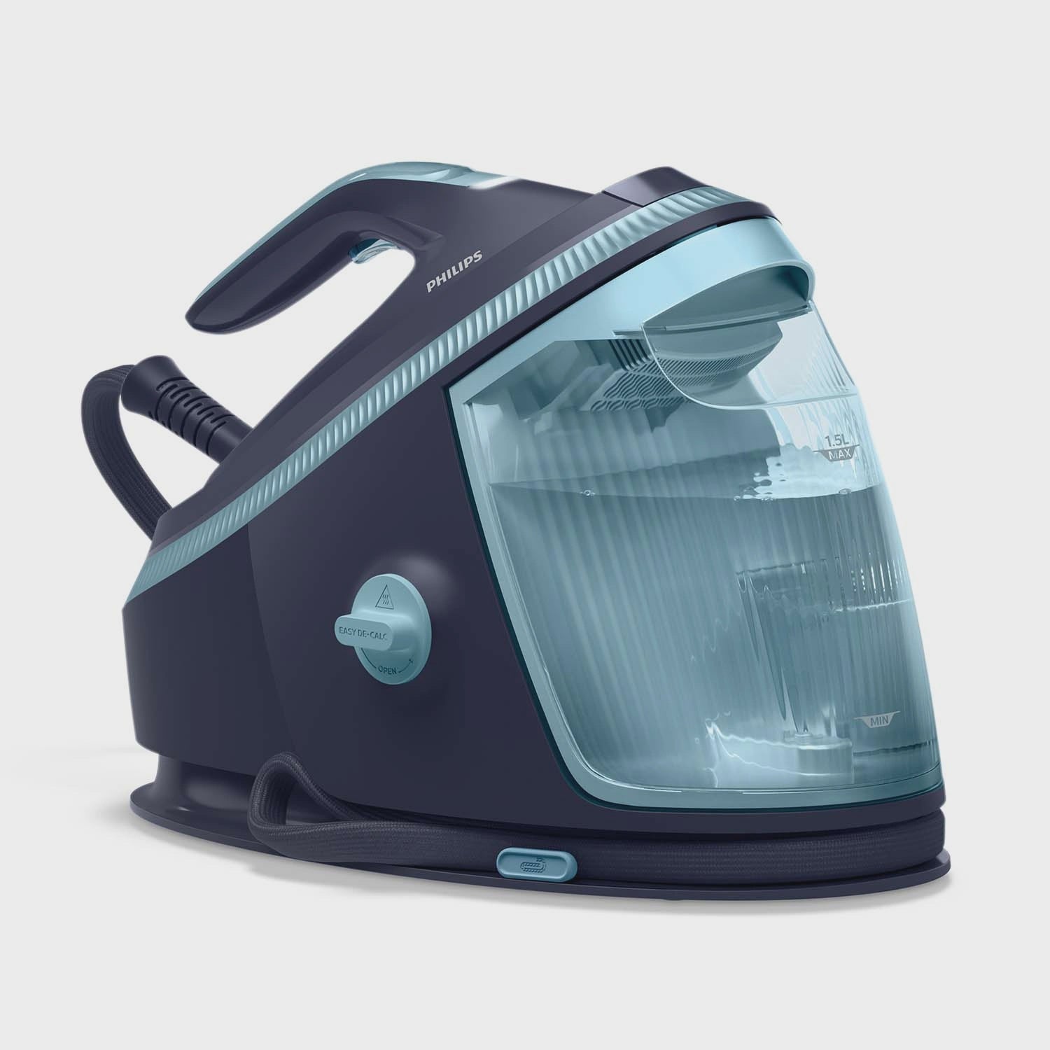 Steam Iron with TurboPower, 1.5L Tank, OptimalTEMP