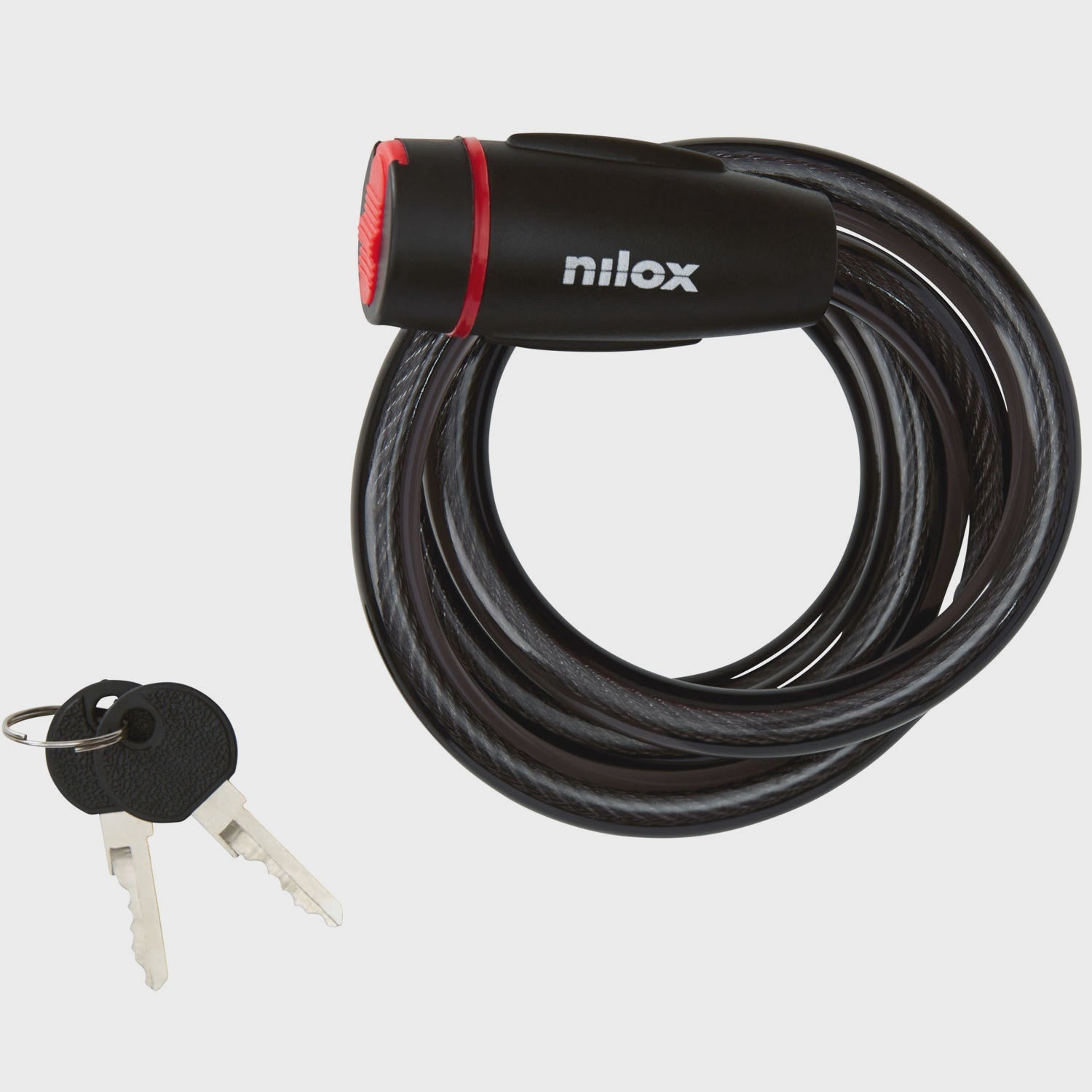 Steel Cable Lock, 130 cm, Lightweight, 2 Keys