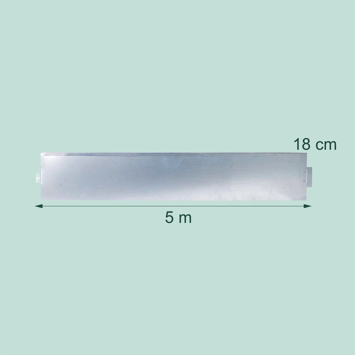 Steel Garden Bed Edging – Flexible, Weed Barrier