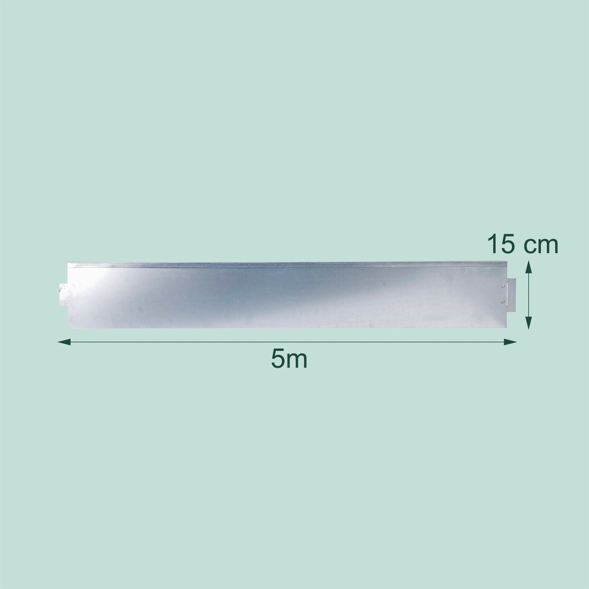 Steel Garden Bed Edging – Flexible, Weed Barrier