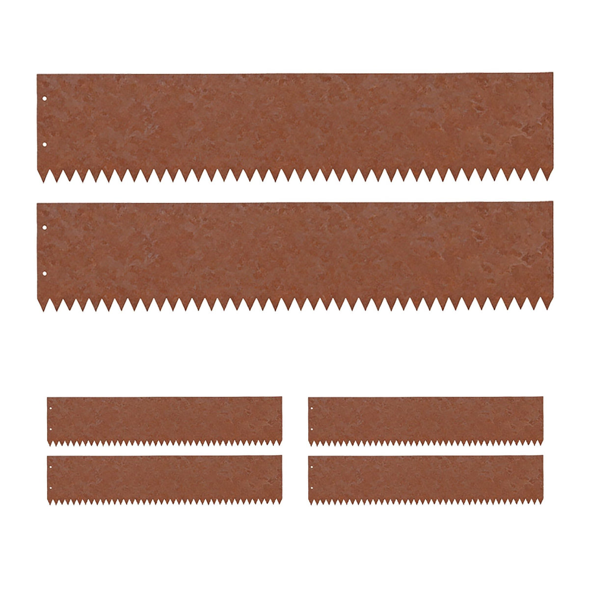 Steel Lawn Edging – Rust-Look, Flexible Garden Border