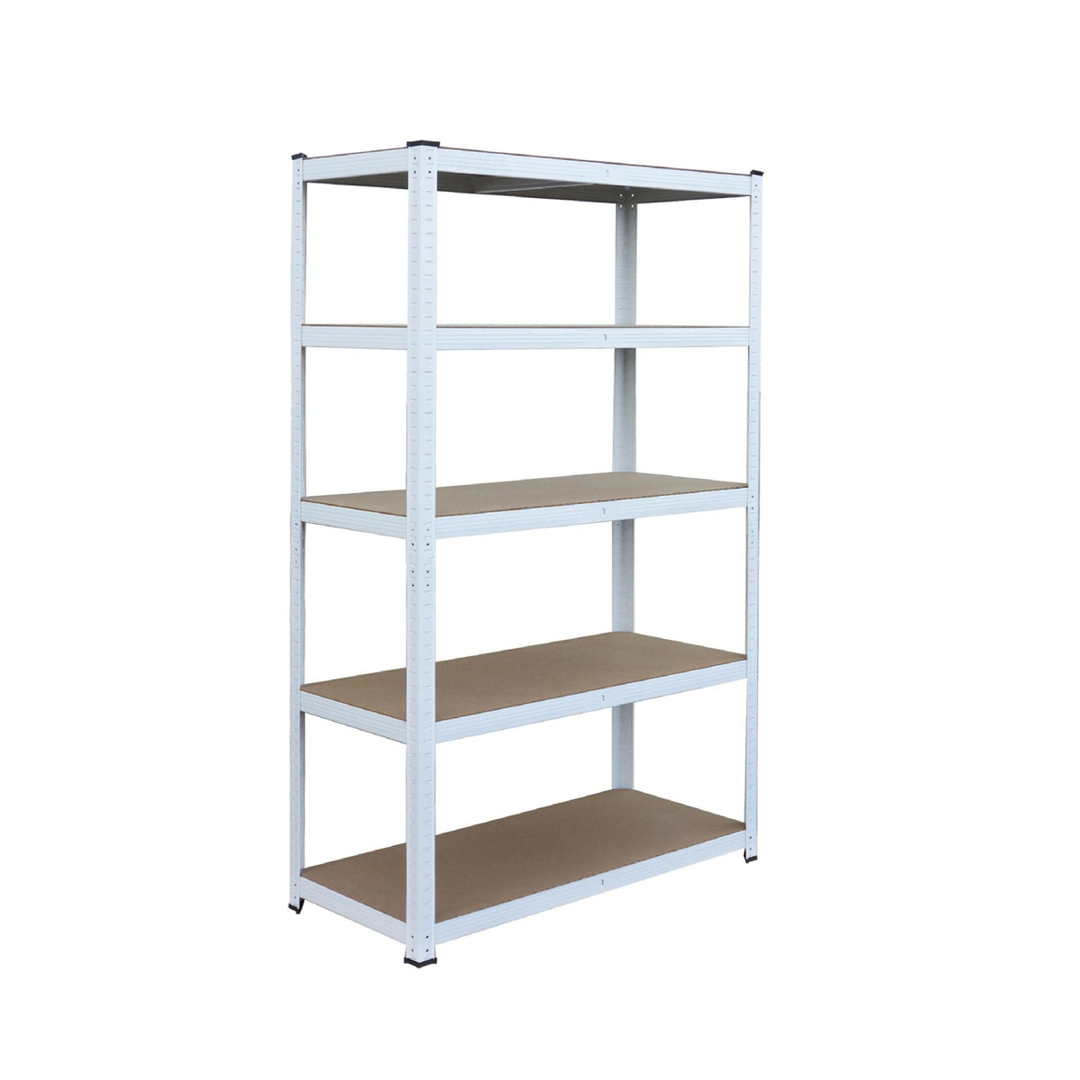 Steel Shelving Unit, Heavy-Duty, 5 Adjustable Tiers