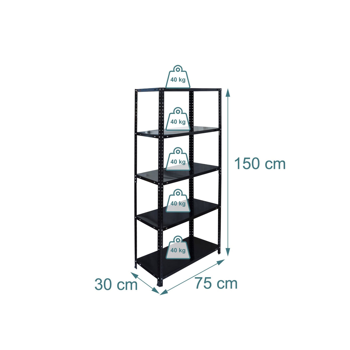 Steel Storage Rack – Heavy-Duty Metal Shelving