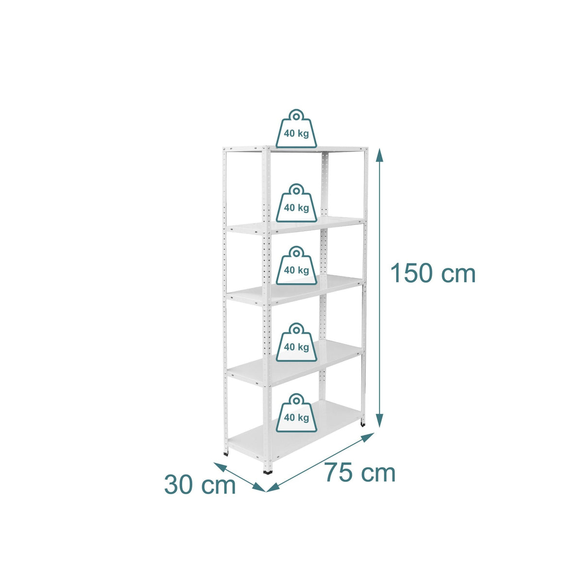 Steel Storage Rack – Heavy-Duty Metal Shelving