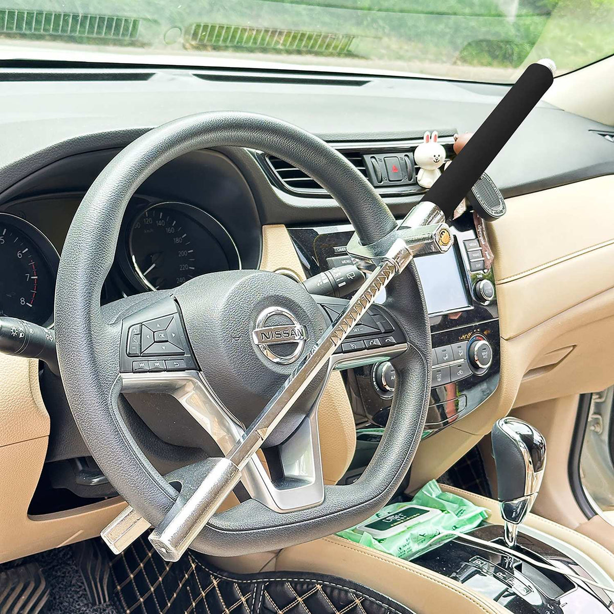 Steering Wheel Lock – Universal Anti-Theft Device