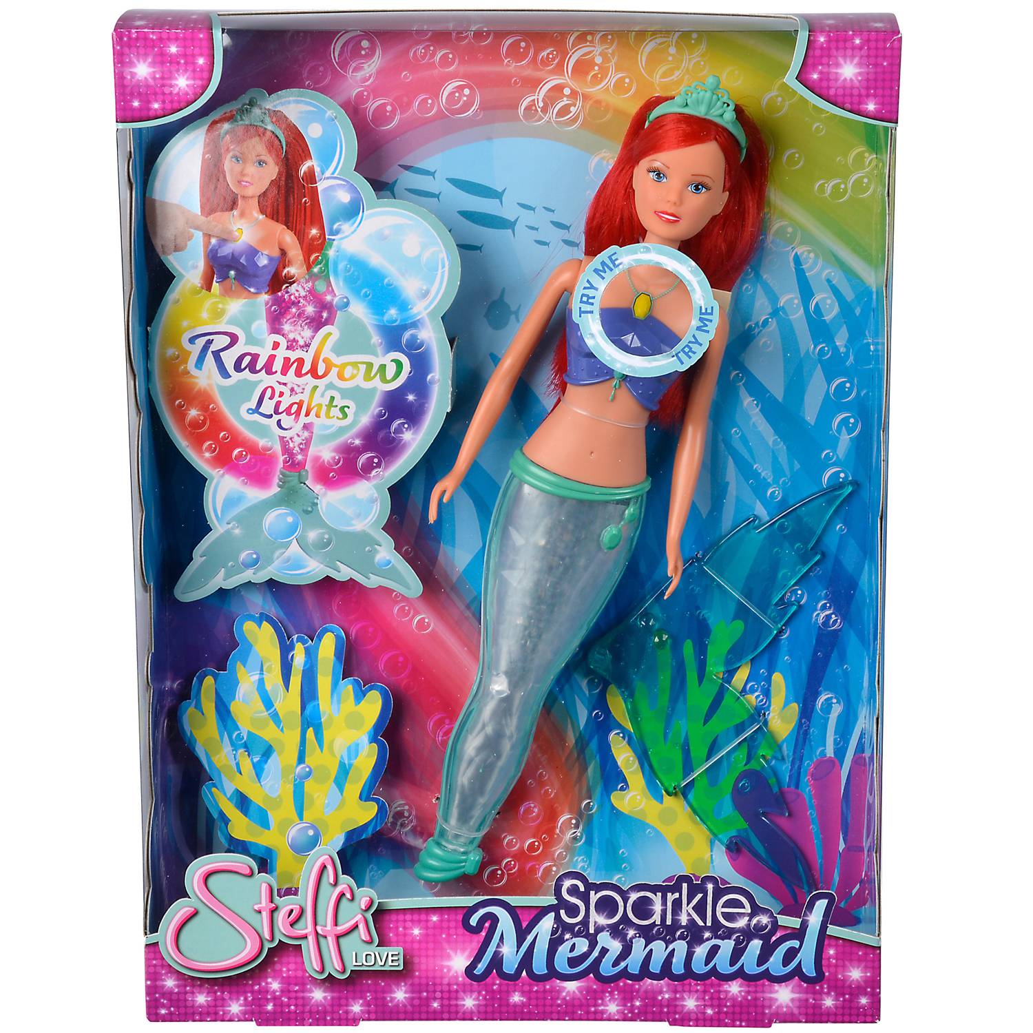 Steffi Love Mermaid with Shining Rainbow Fin