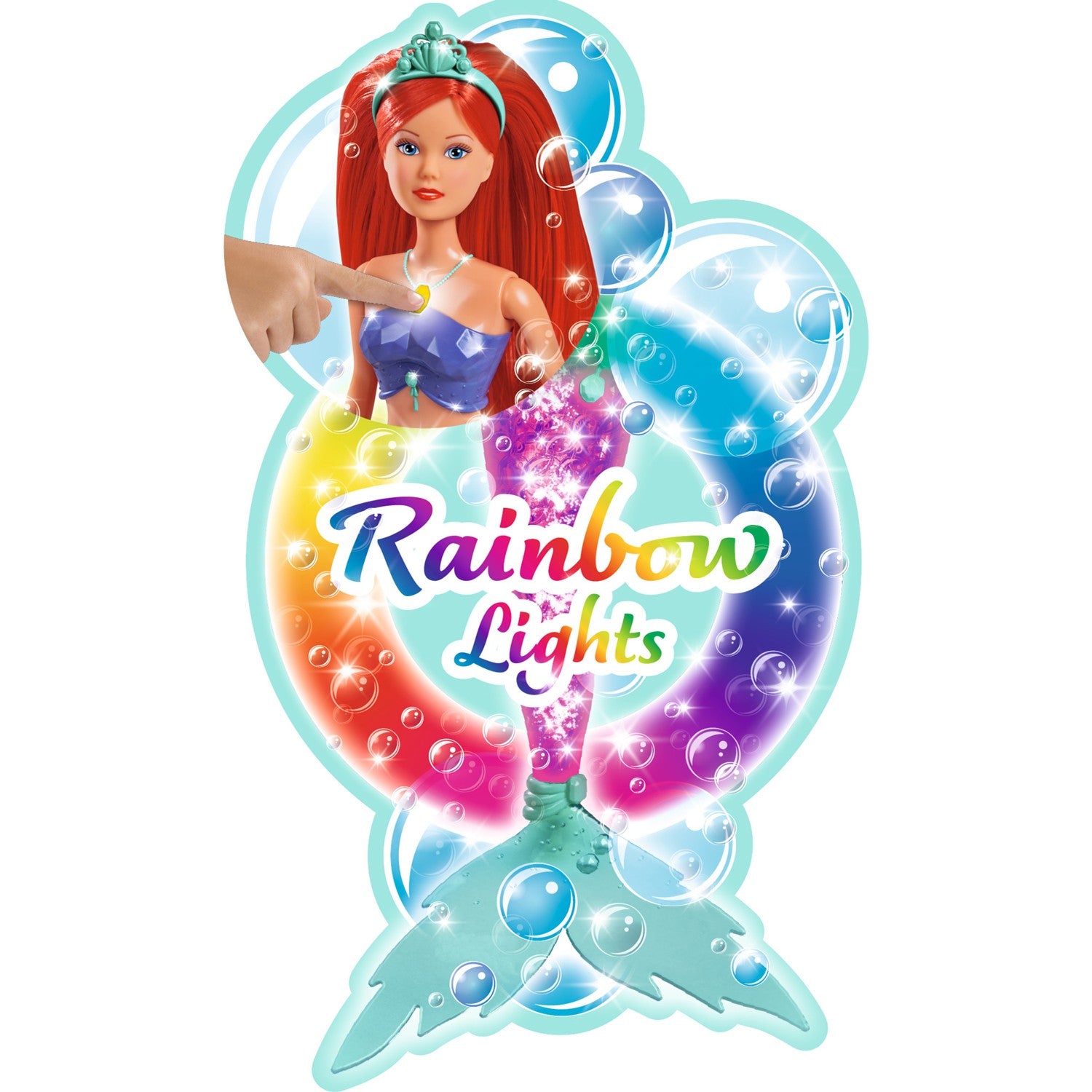 Steffi Love Mermaid with Shining Rainbow Fin