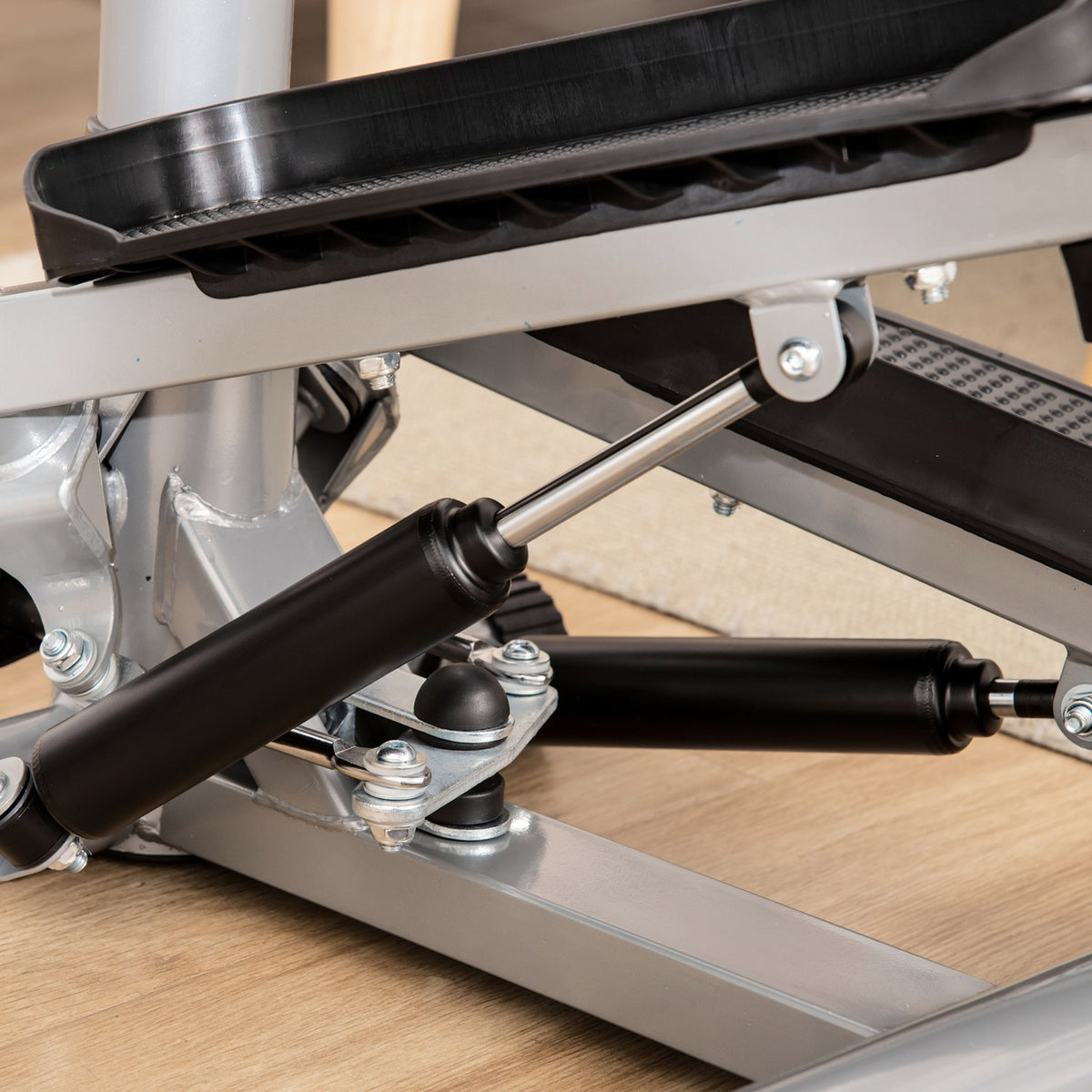 Stepper Handle Exercise Bike Fitness Device Leg Butt Training Lcd Screen Adjustable Speed