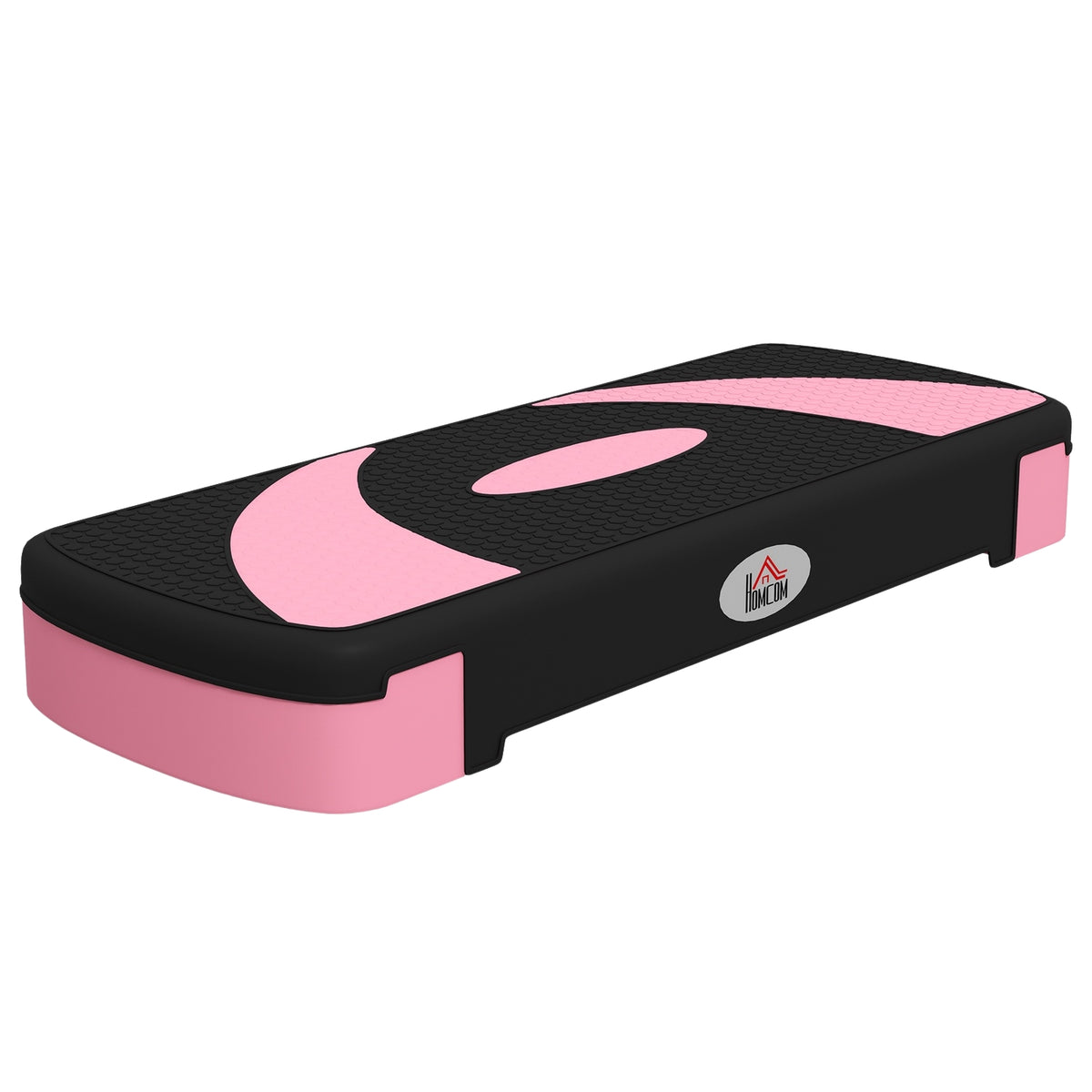Stepping board, load capacity 150 kg, aerobic stepper, height adjustable, with 3 levels (10/15/20 cm) fitness exercise bike