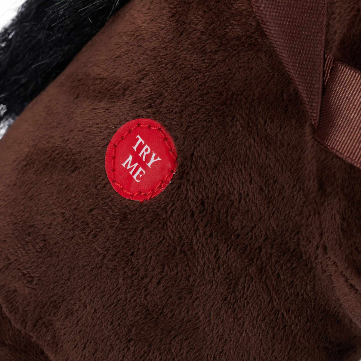 Stick horse with sounds for children