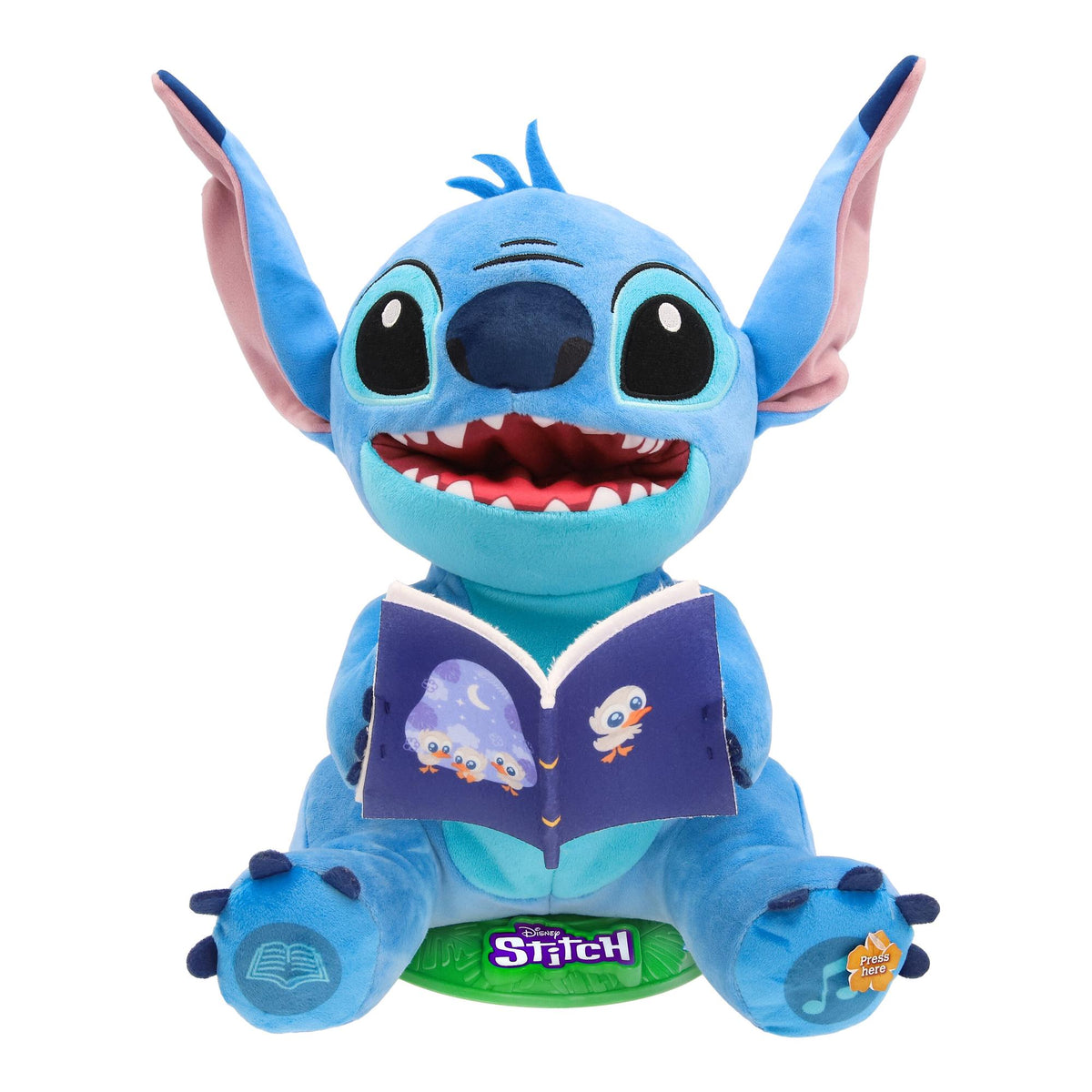 Stitch Storyteller Plush Toy with Light & Music, Multilingual