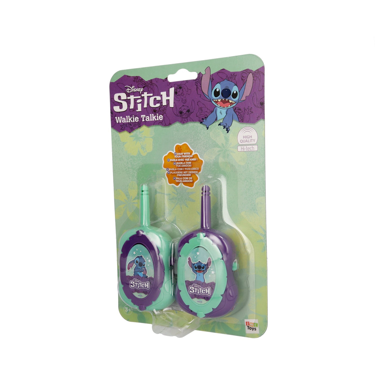 Stitch-Themed Kids Walkie Talkies, Set of 2