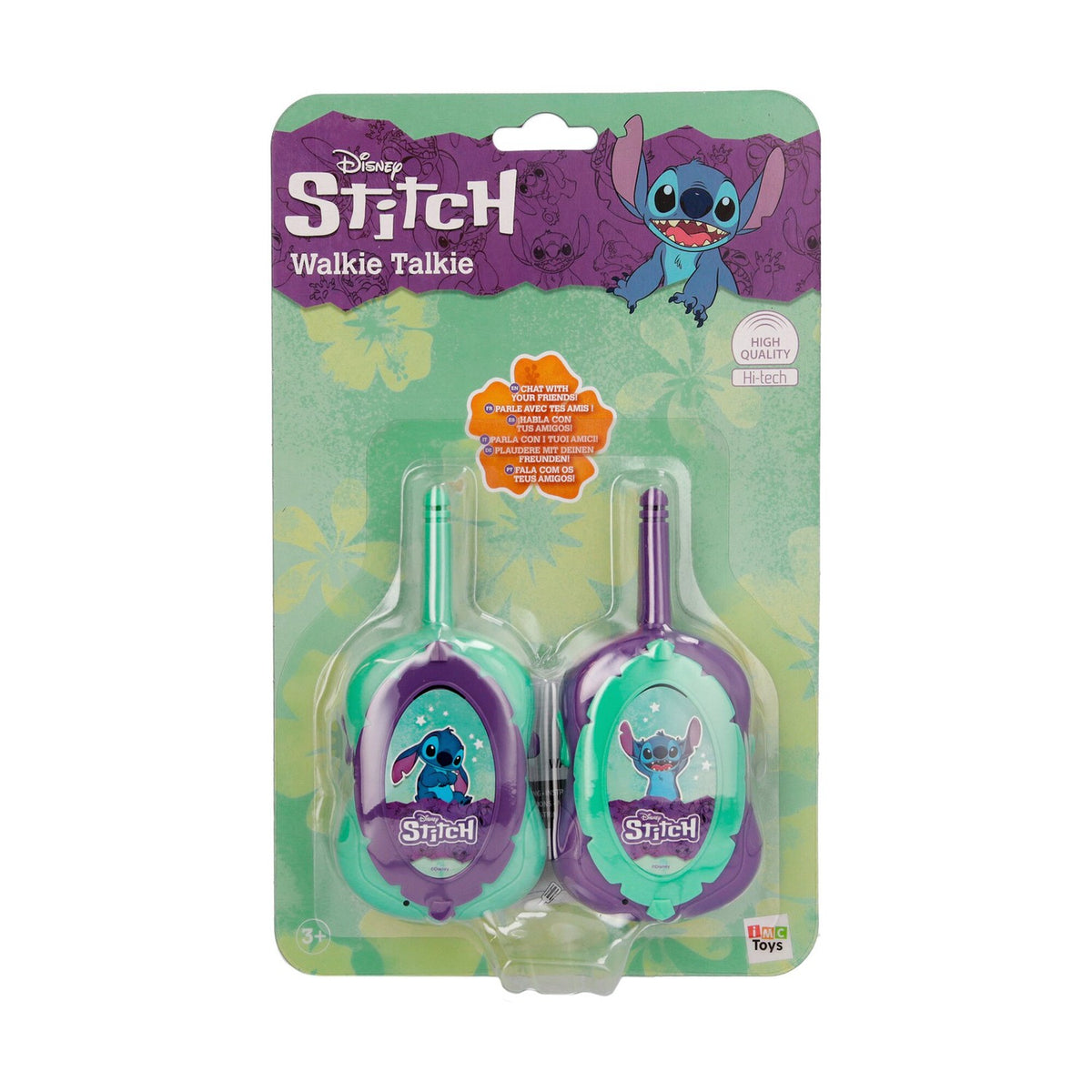Stitch-Themed Kids Walkie Talkies, Set of 2