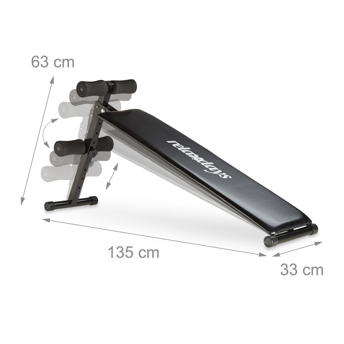 Stomach trainer exercise bench