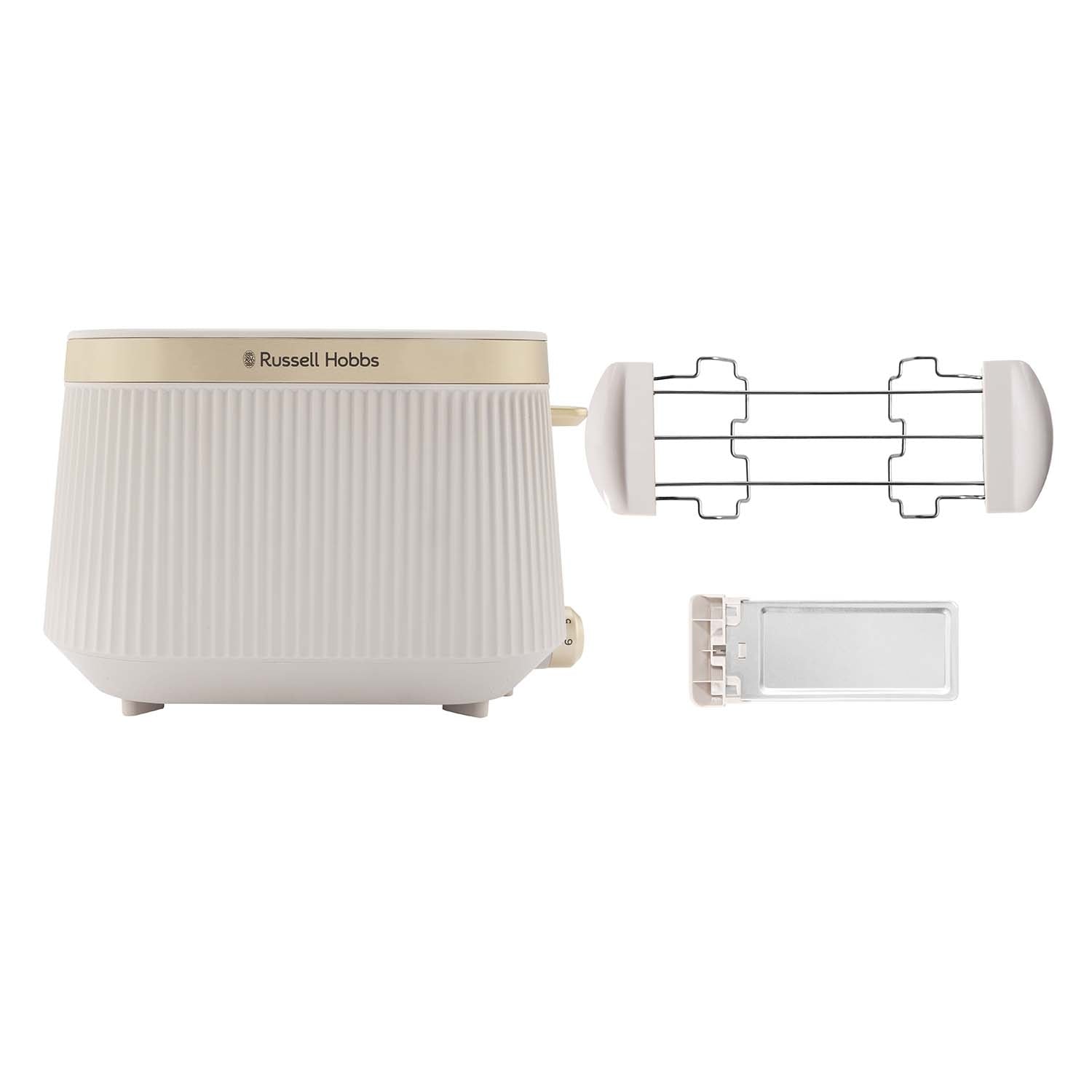 Stone-Colored Toaster, 1.25L Capacity
