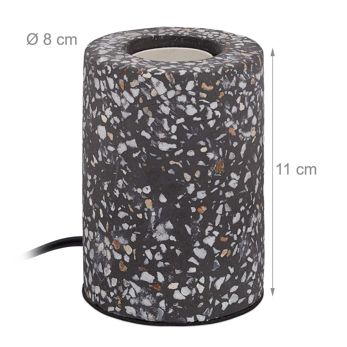 Stone table lamp