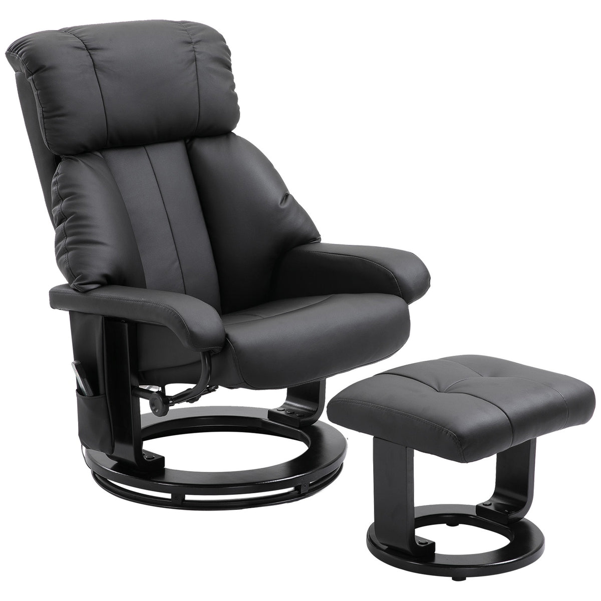 Stool, Massage, Black, 76X80X102Cm