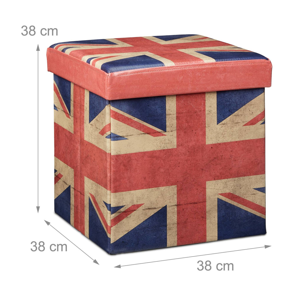Stool with storage space Trend motif