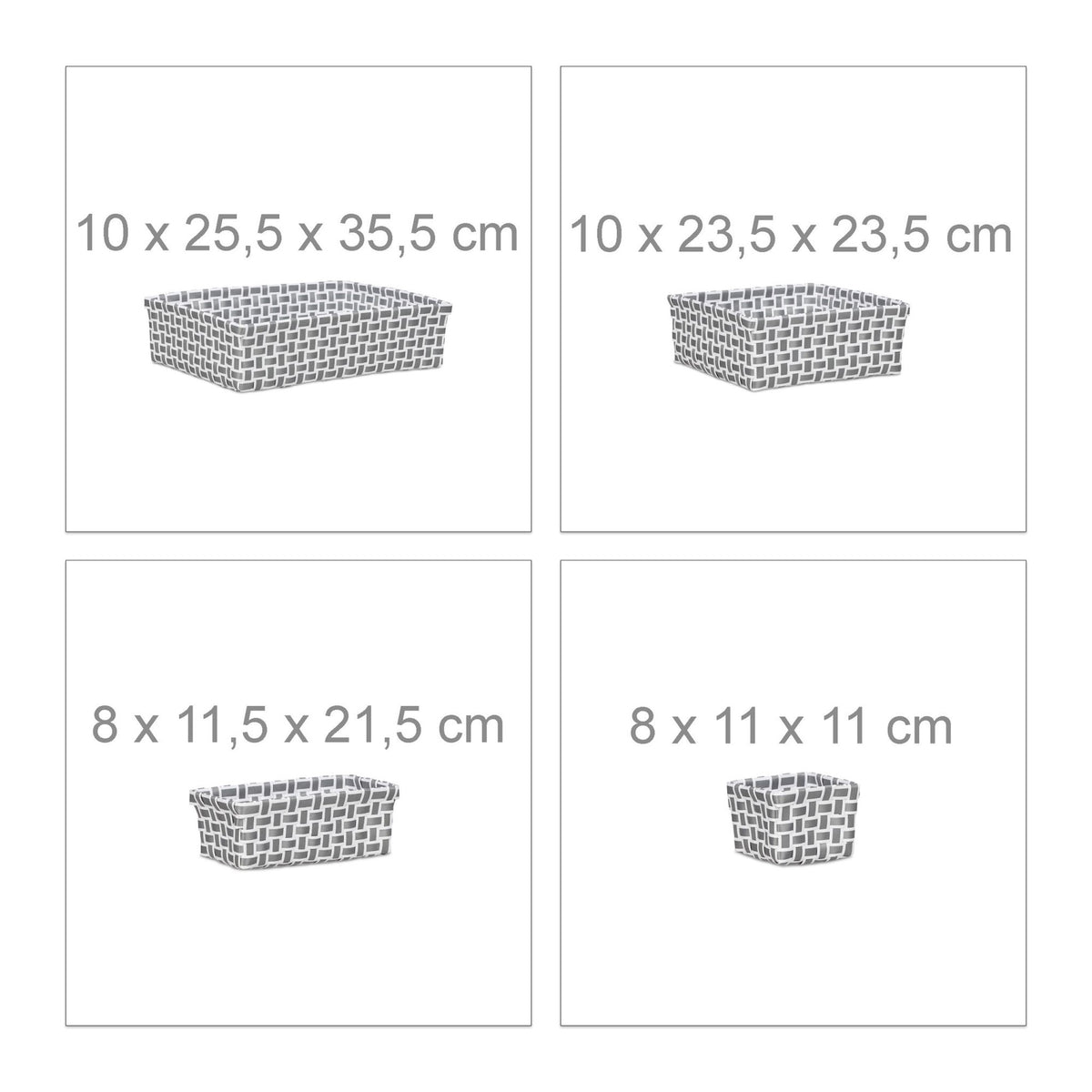 Storage Basket Set of 8