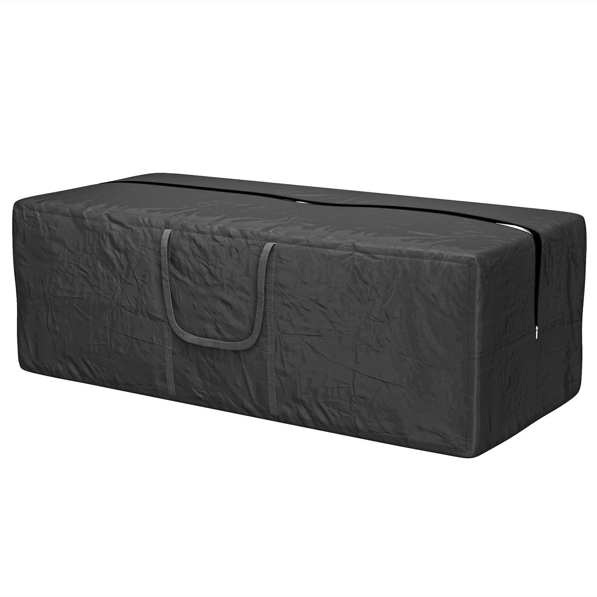 Storage bag 600D Oxford, 840L carrying bag load-bearing up to 100kg, UV30+ waterproof storage bag, for camping and traveling, 175 x 80 x 60 cm, black
