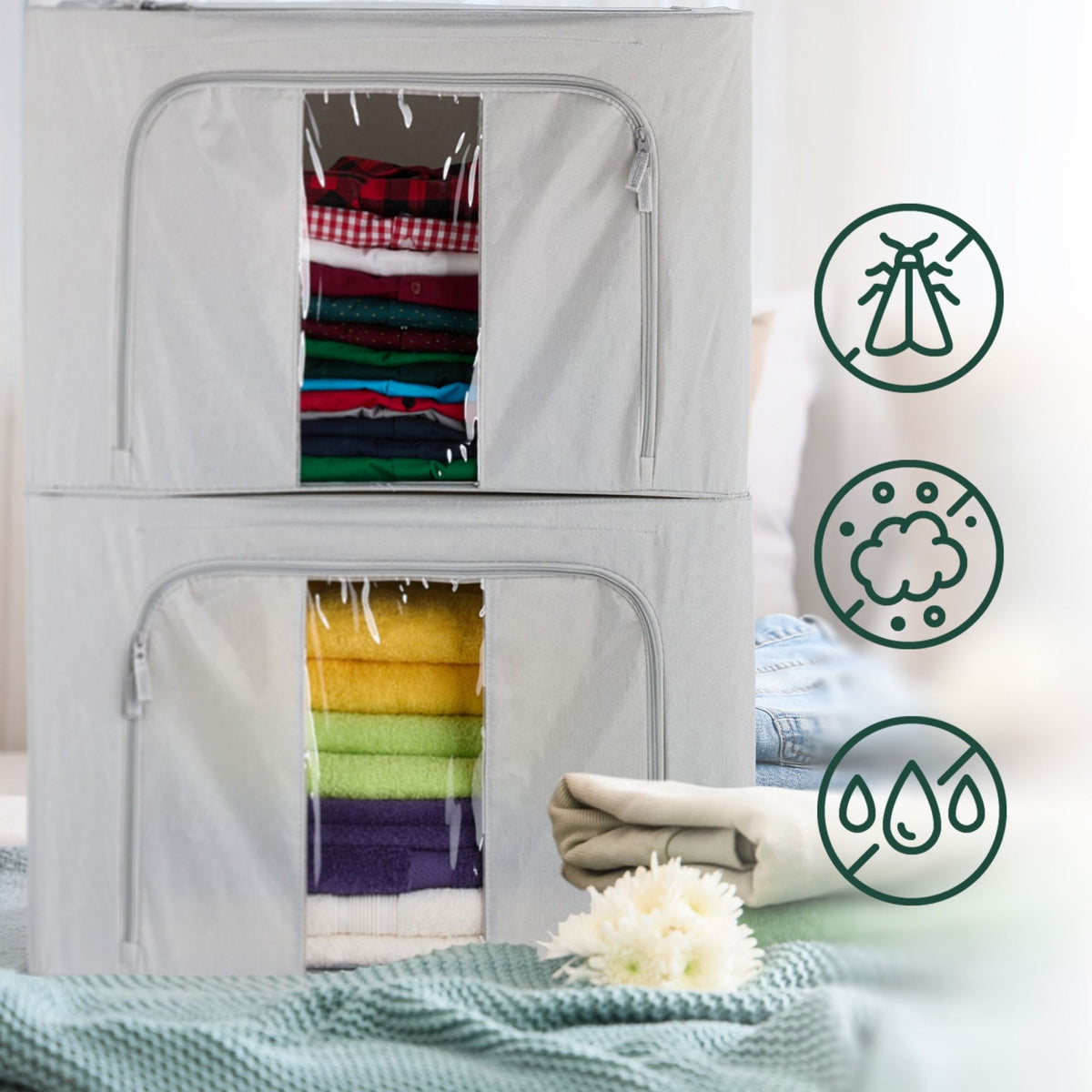 Storage bags in sets