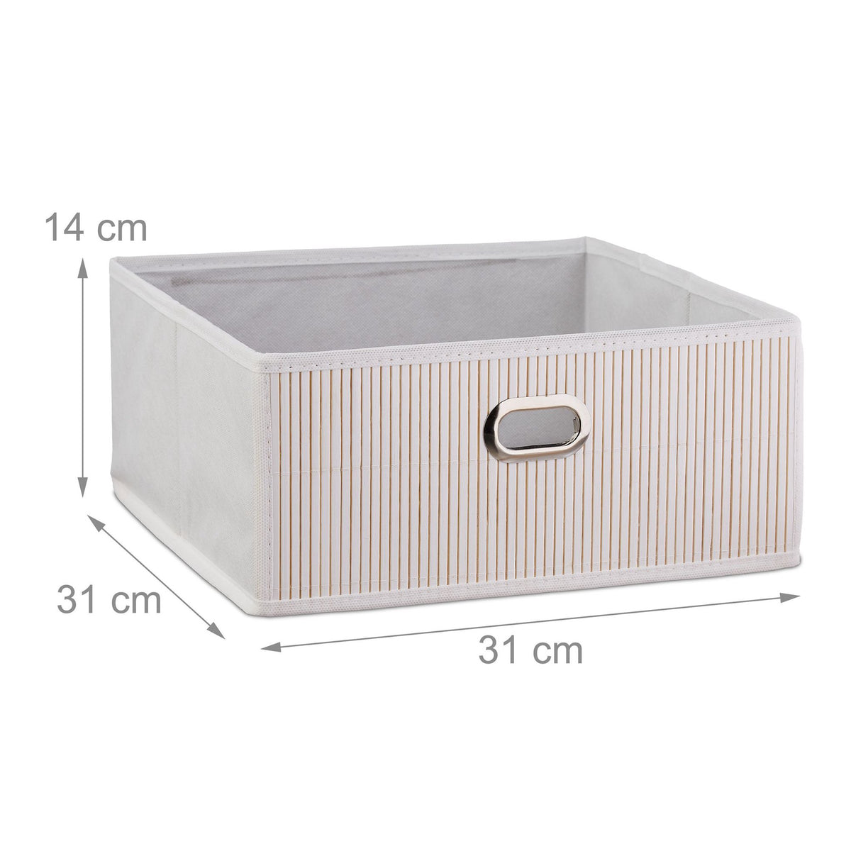 Storage basket Bamboo Flat