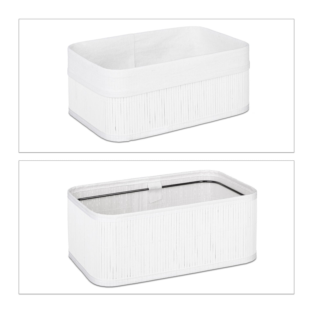 Storage basket bathroom 3 parts