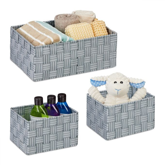 Storage basket set of 3