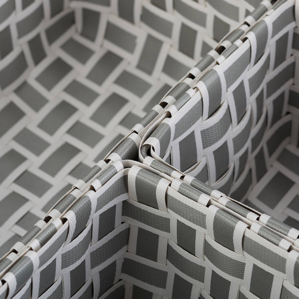 Storage basket set of 4 woven