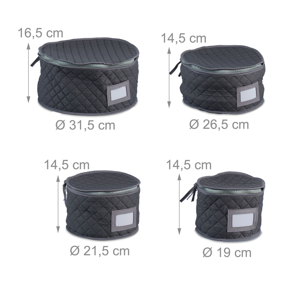 Storage box for porcelain 6-pack