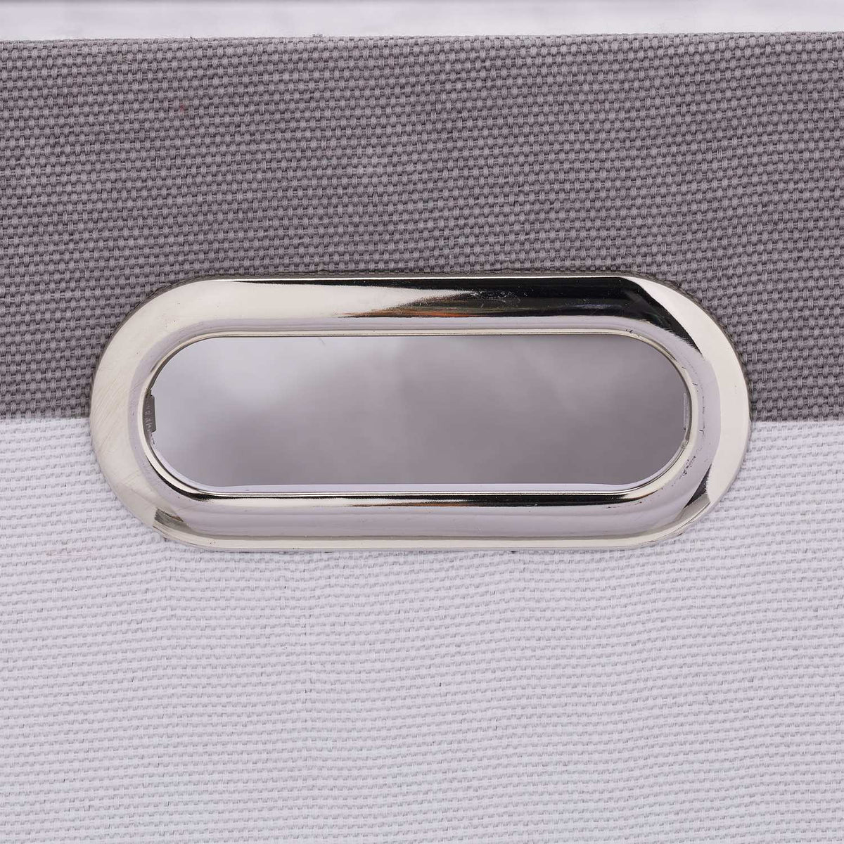 Storage box with stripes in a set of 2