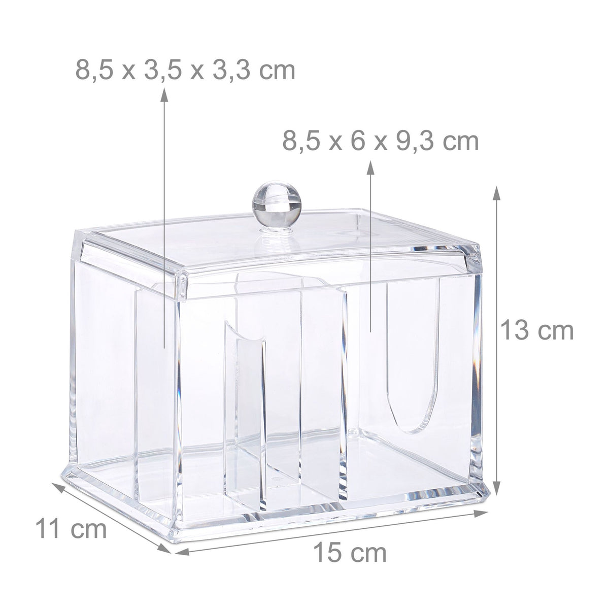 Storage of cotton swabs