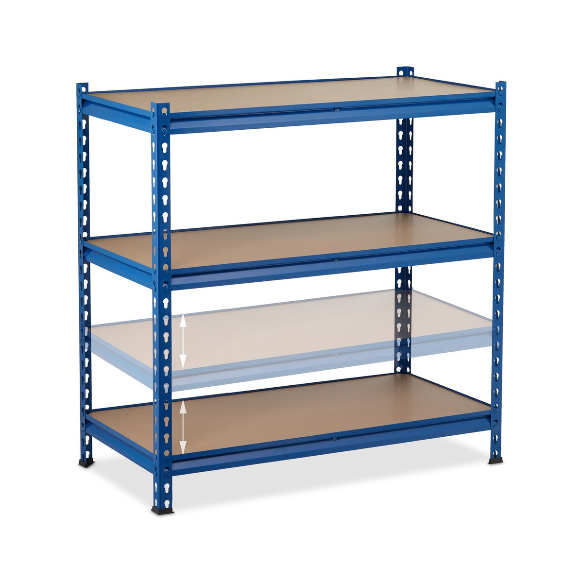 Storage shelf 1325 kg blue