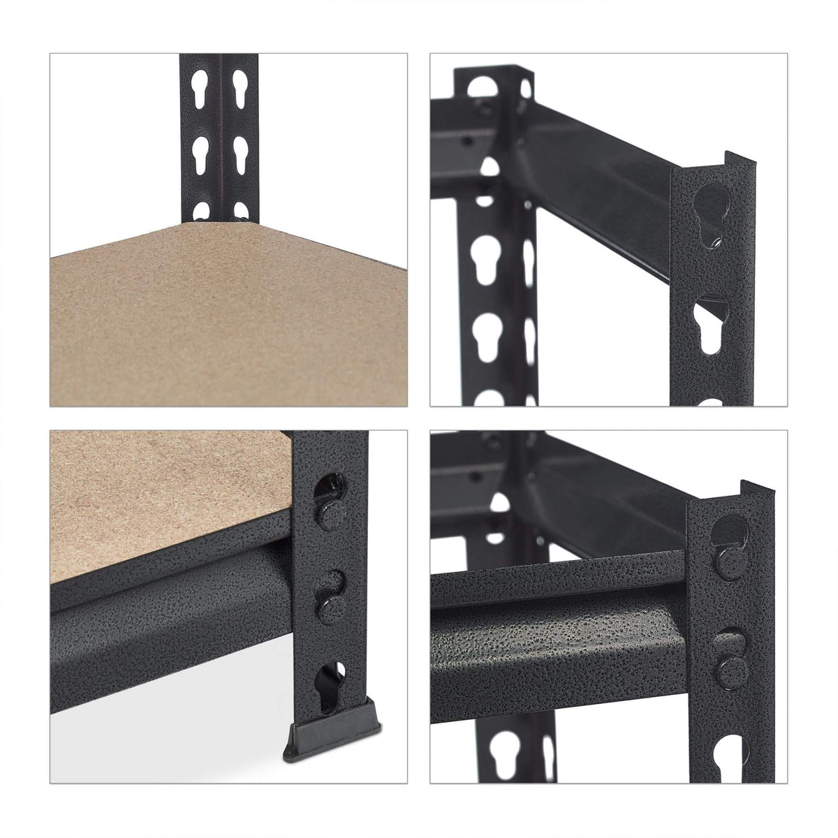 Storage shelf black