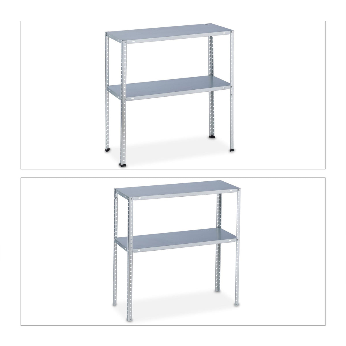Storage shelf with 4 shelves