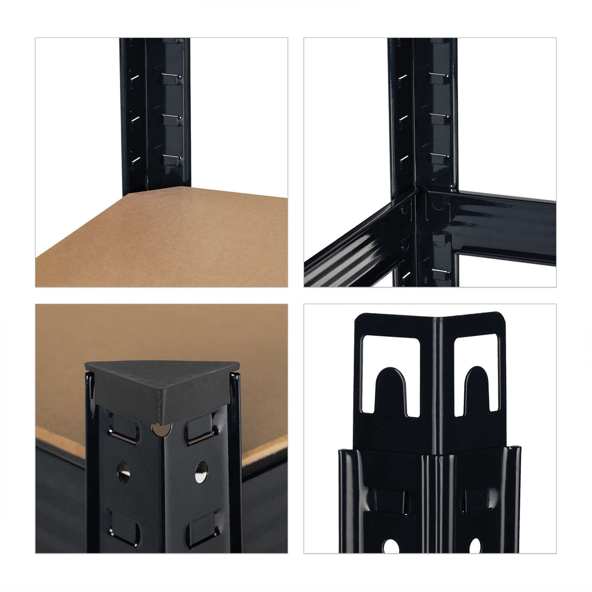 Storage shelf with 5 shelves