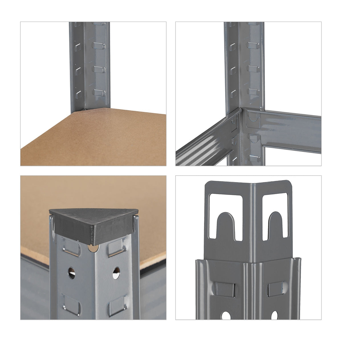 Storage shelf with 5 shelves