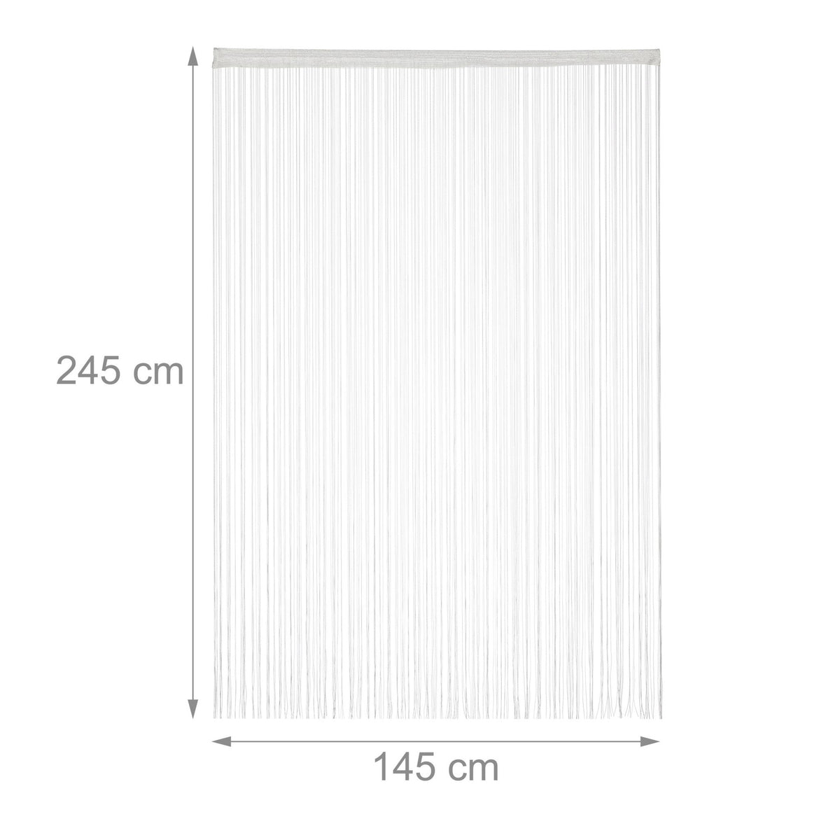 String curtain white
