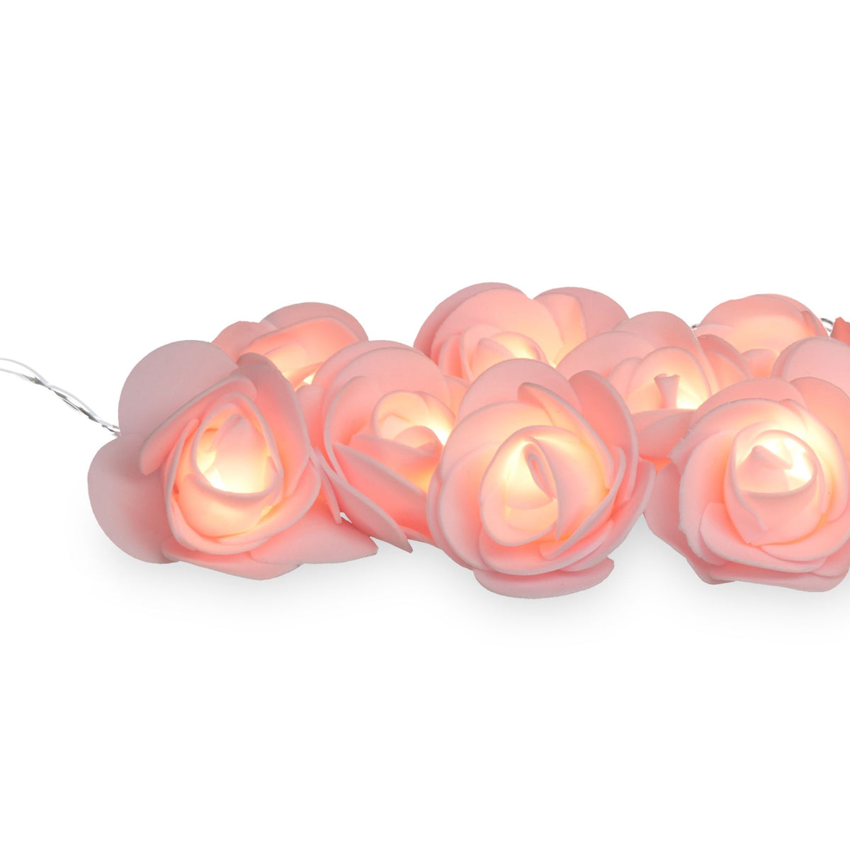 String of lights roses