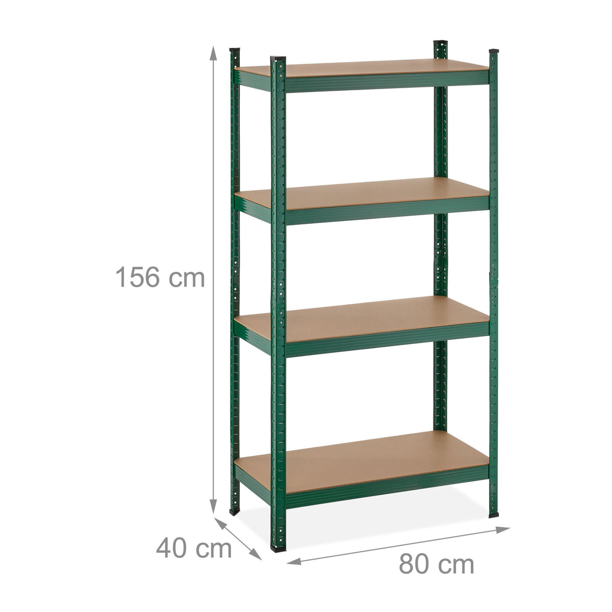 Strong shelf green with 4 levels
