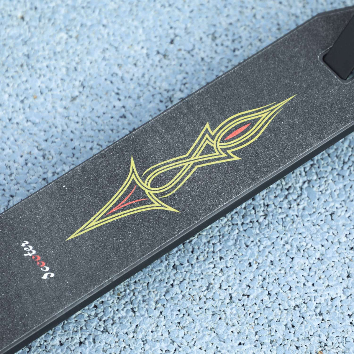 Stunt scooter, fun scooter, stunt scooter with ABEC 9 ball bearings, kick scooter with 100 mm imitation leather wheels, kick scooter, city scooter, trick scooter for children aged 14 and over