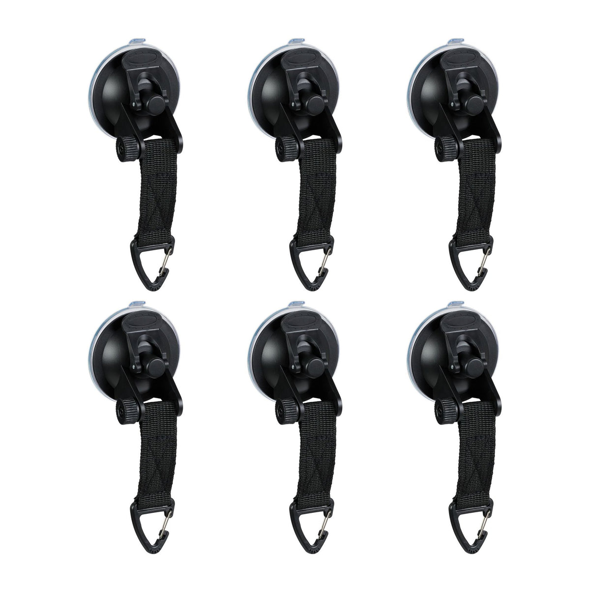 Suction cup hook set of 6