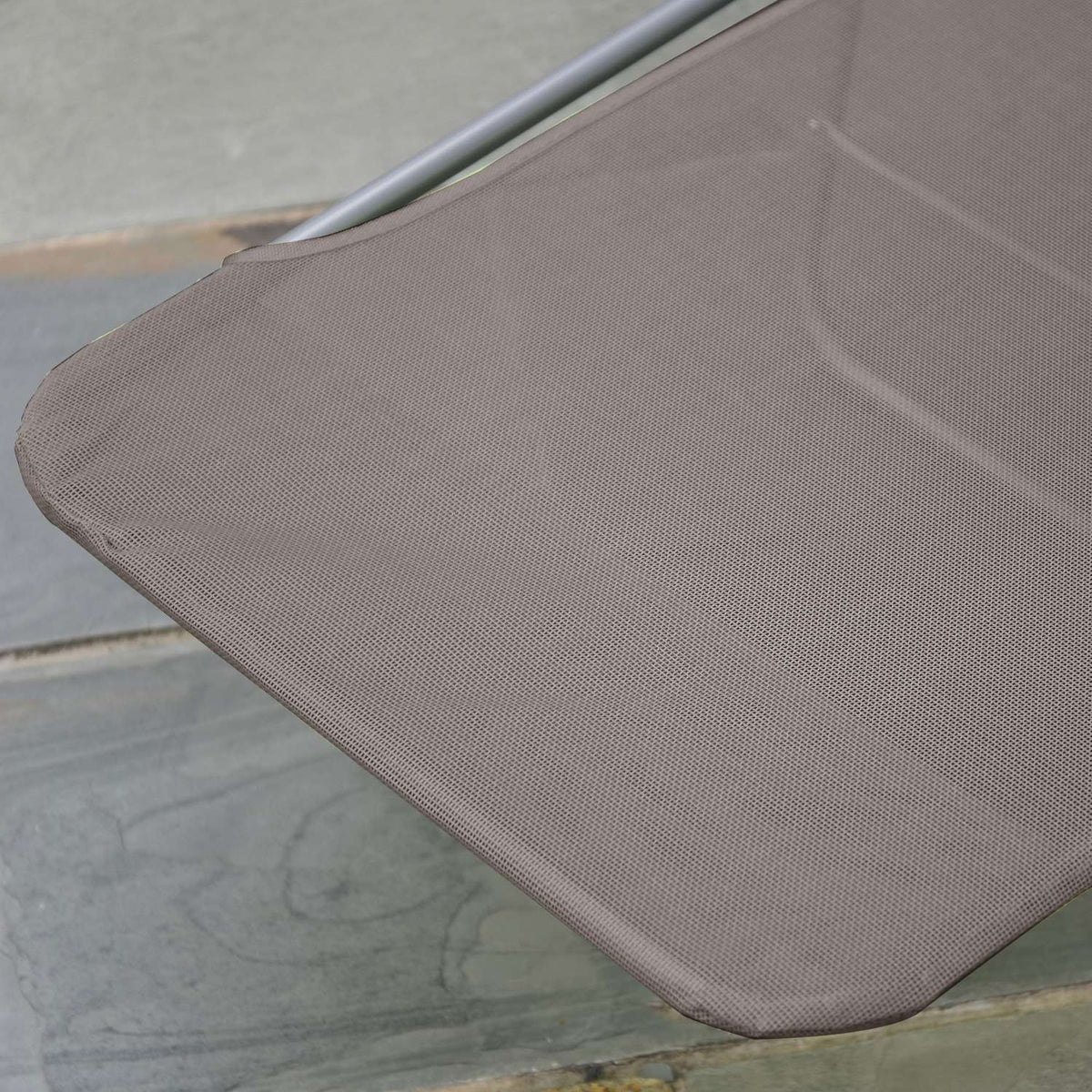 Sun Lounger, Garden Lounger, Relaxation Lounger, Bathroom Lounger, Two-Legged Lounger, Brown For Garden And Terrace