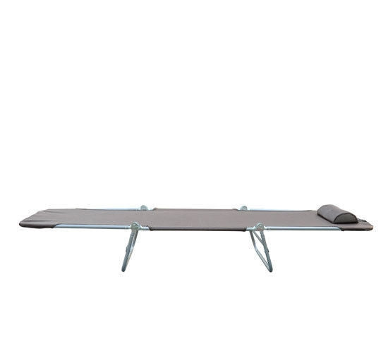Sun Lounger, Garden Lounger, Relaxation Lounger, Bathroom Lounger, Two-Legged Lounger, Brown For Garden And Terrace