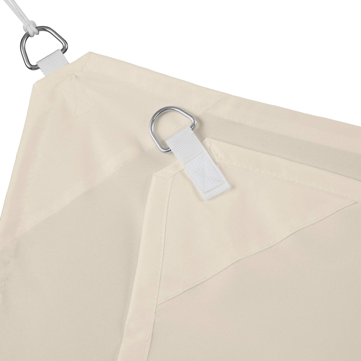 Sun sail rectangular beige