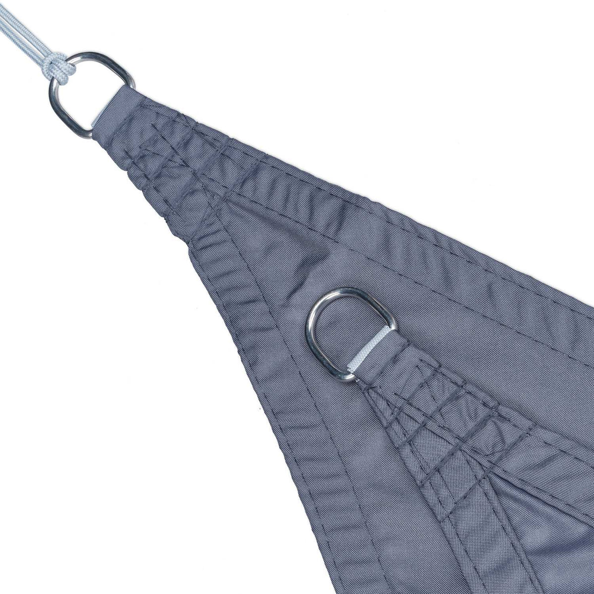 Sun sail rectangular dark grey