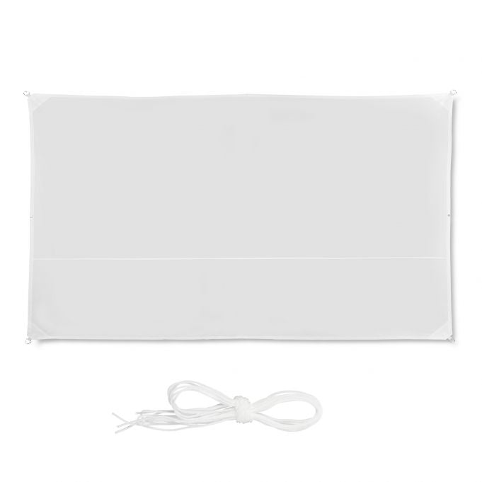 Sun sail rectangular white
